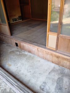 有田川町清水　片付け