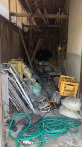 紀の川市　片付け
